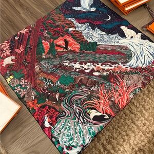 Hermes scarf size 90*90